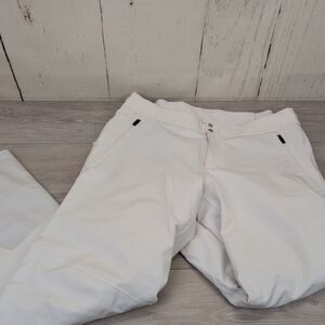 Kjus Men's Formula White Ski Pants Size 2XL / 56 Snowboarding